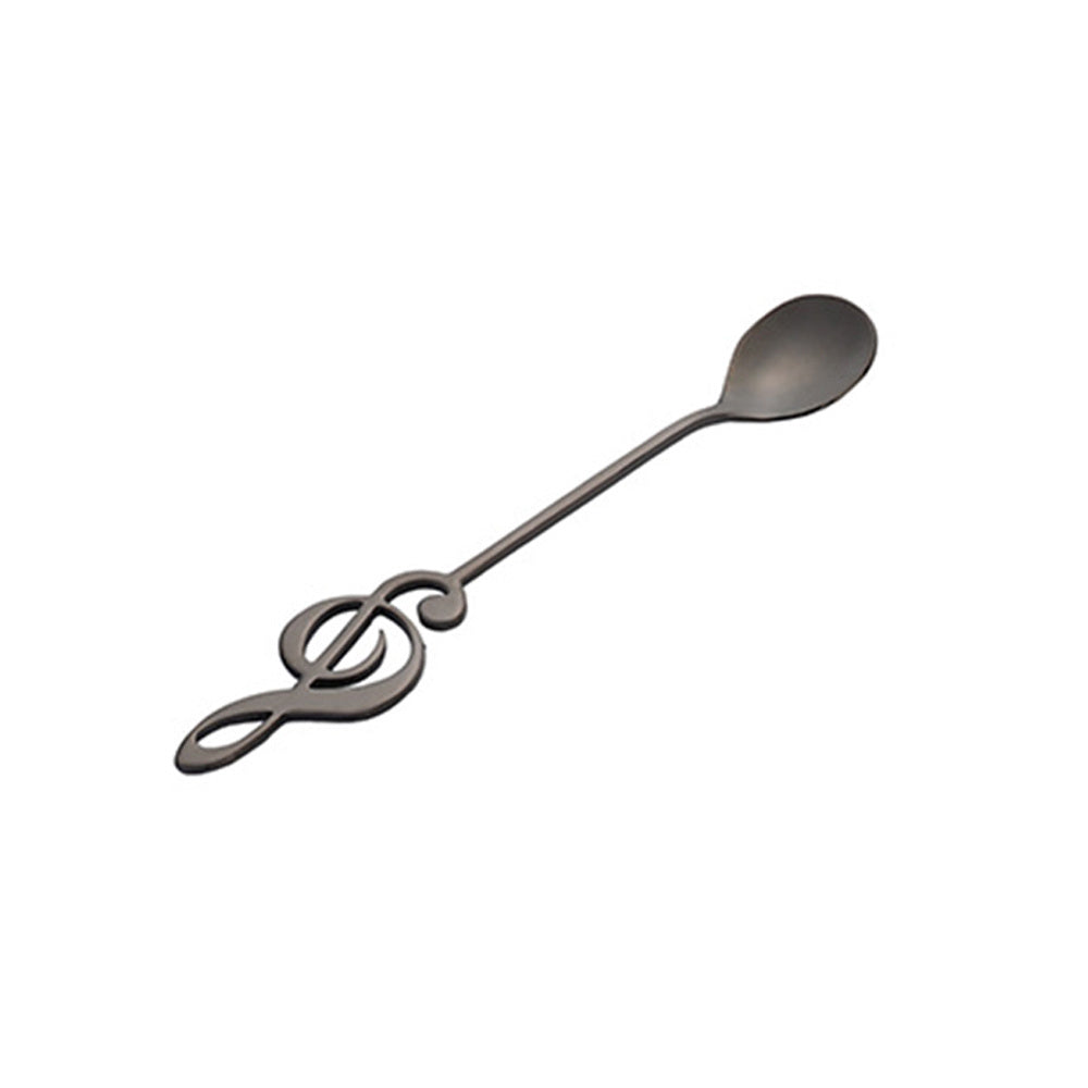 Stainless steel coffee spoon creative note spoon