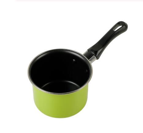 Mini colorful milk pot 11CM non-stick pot practical non-stick soup pot