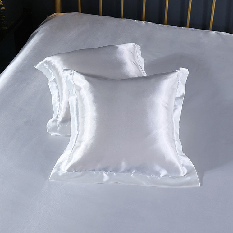 Ice Silk Real Silk Square Cushion Cover