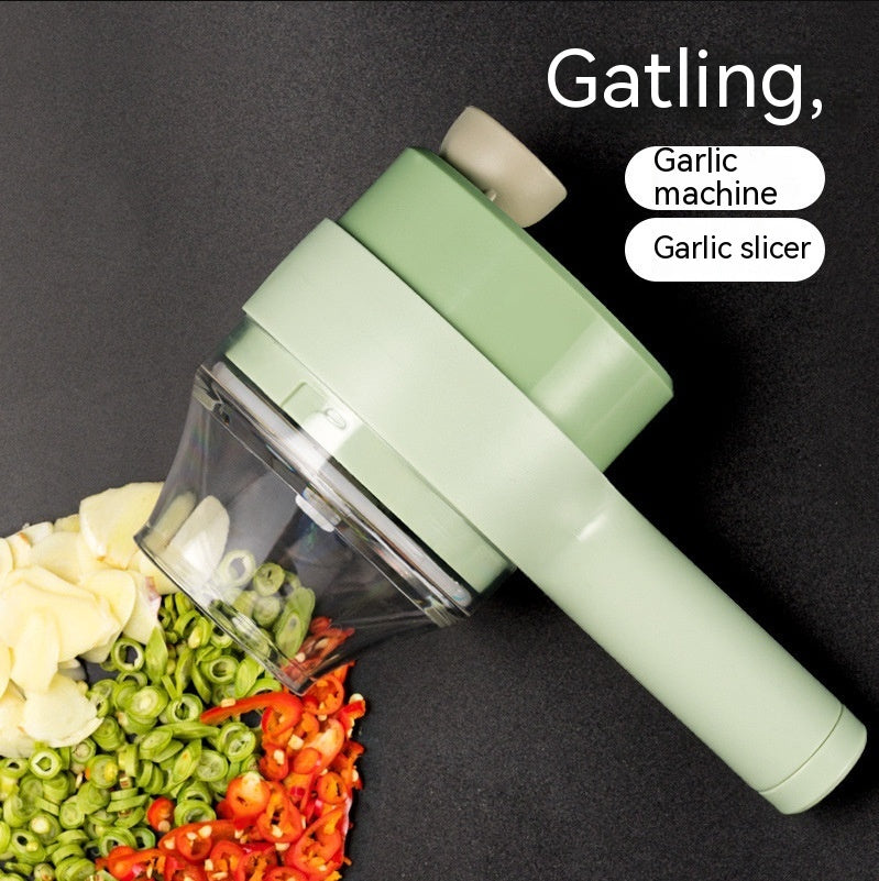 Chopper Mini Wireless Electric Mashed Garlic Cutting And Pressing Stir