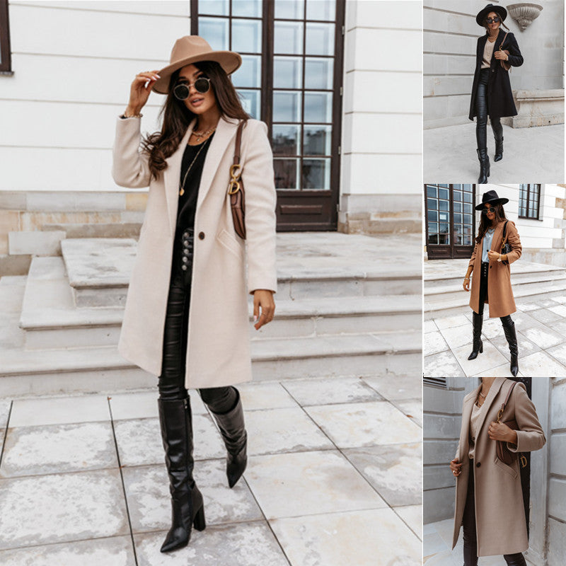 Winter wool coat