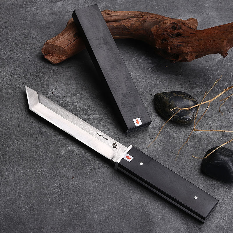 Outdoor Life-saving Knife Hand-forged Pattern Portable