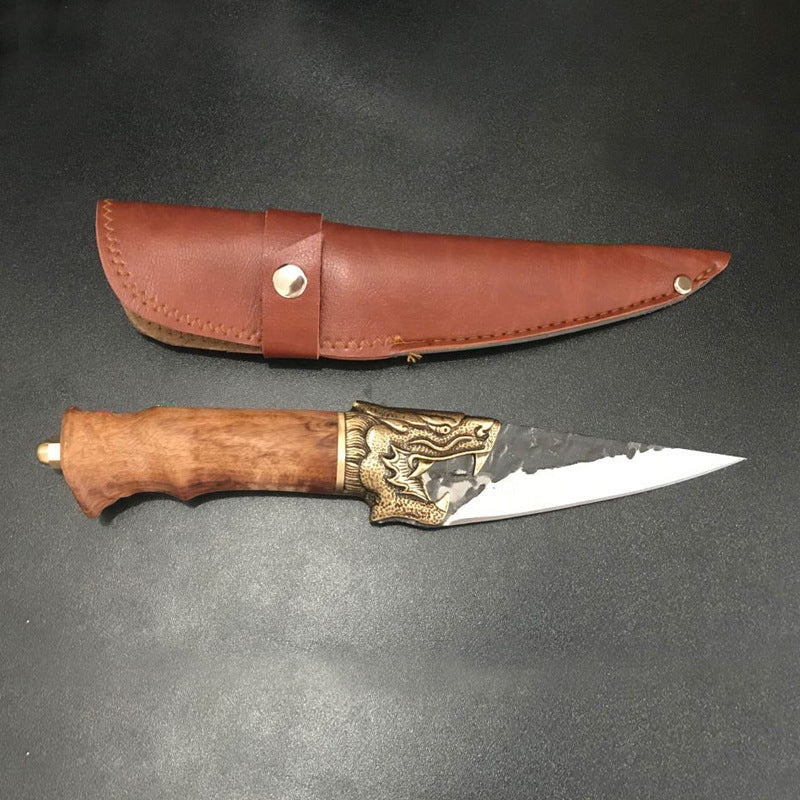 Forge longquan kitchen knife by hand