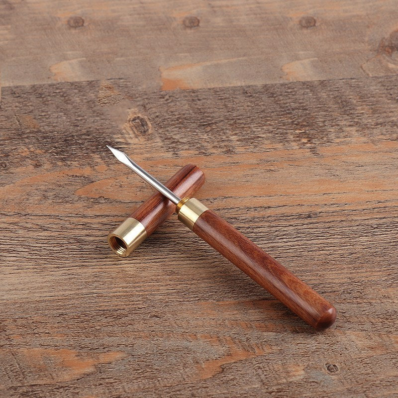 Small Ebony Tea Needle Rosewood Tea Knife Pu'er Tea Cone