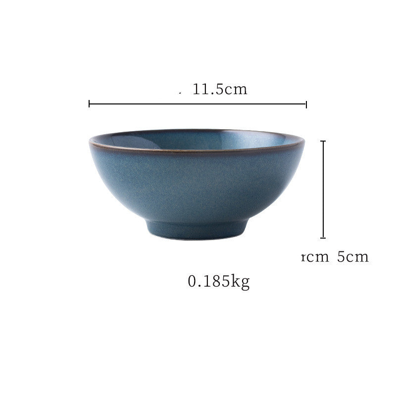 Japanese ceramic tableware household rice bowl