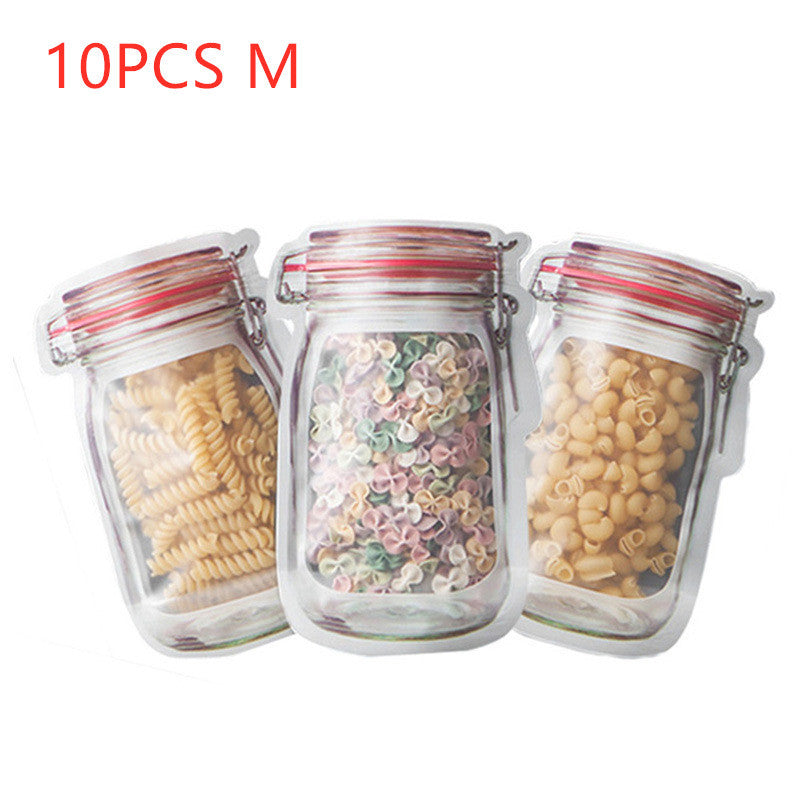 Reusable Snack Storage Bag Nut Biscuit Waterproof Sealed Food Storage Bag Snack Storage Travel Food Assortmen Bag Kitchen Tools