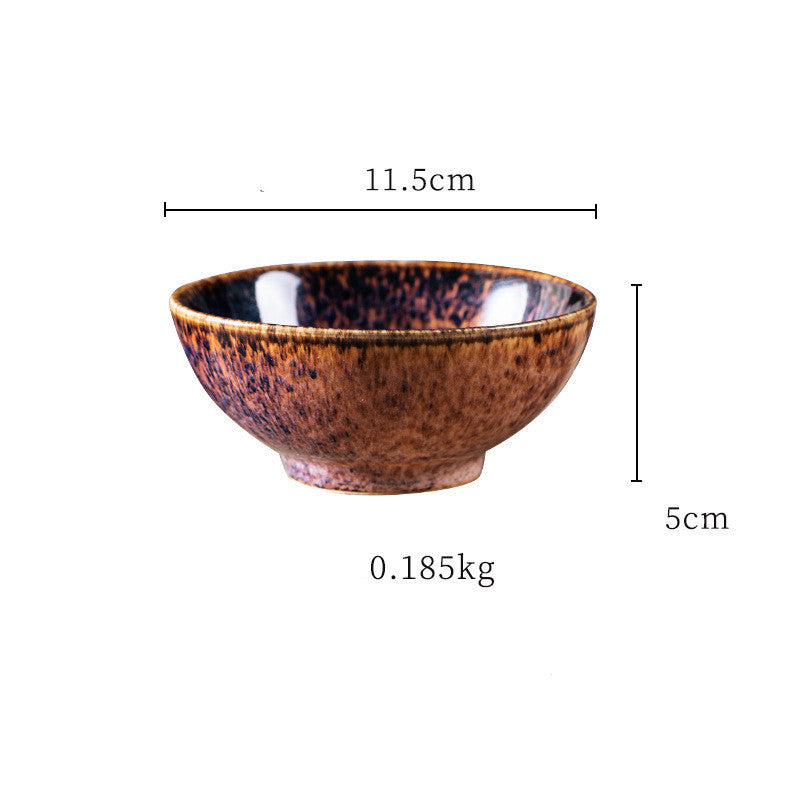 Japanese ceramic tableware household rice bowl