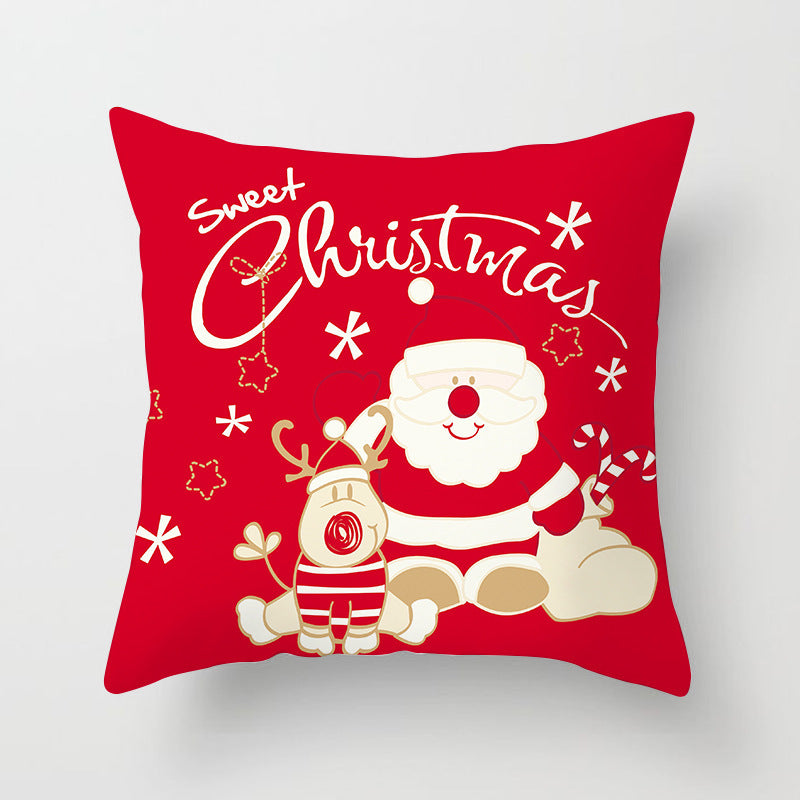 Christmas decoration pillow case