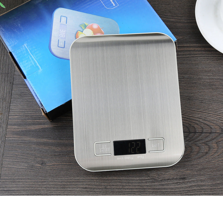 Stainless steel electronic kitchen scale