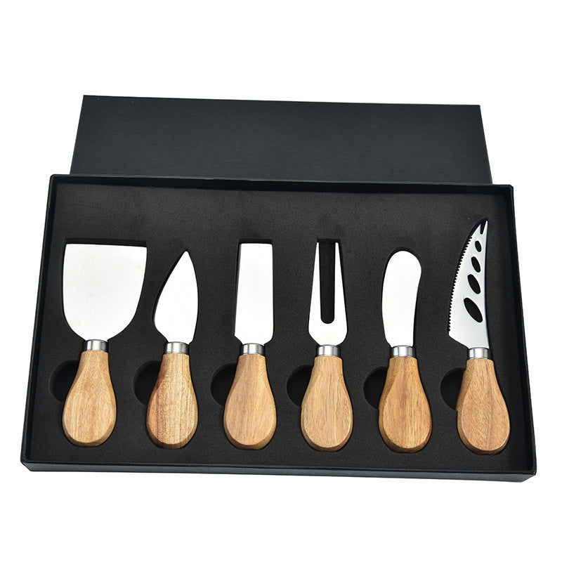 6-piece cheese cutter set