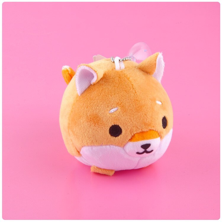 Cartoon Plush Shiba Inu Doll Pendant Keychain