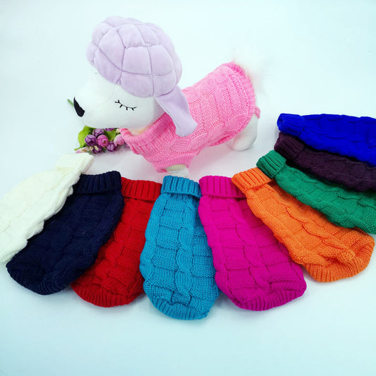 Milk Sweater Teddy Pet Clothing Dog Clothes