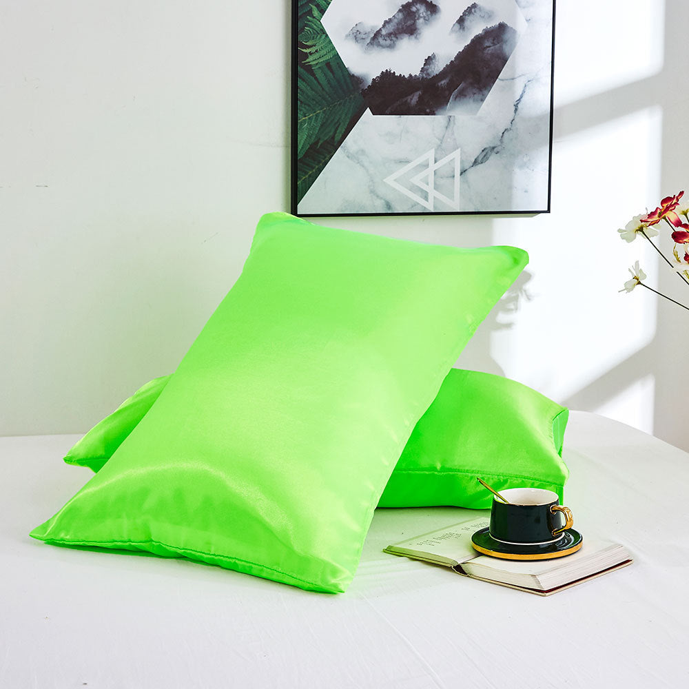 Silk double pillowcase