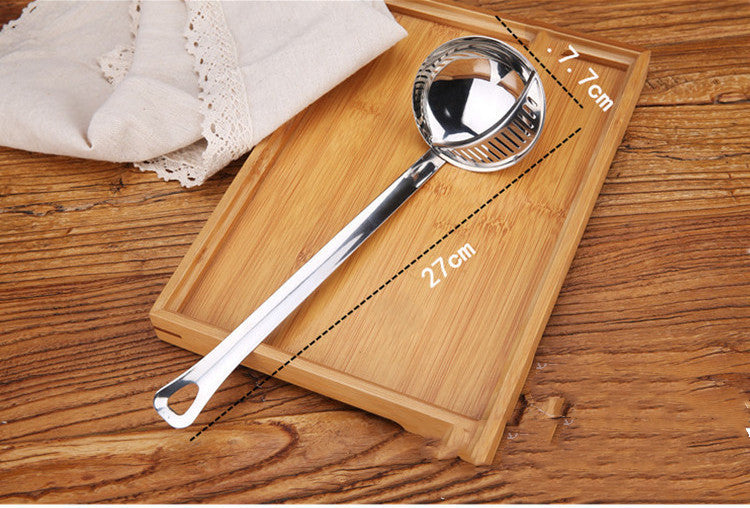 Stainless steel hot pot soup spoon