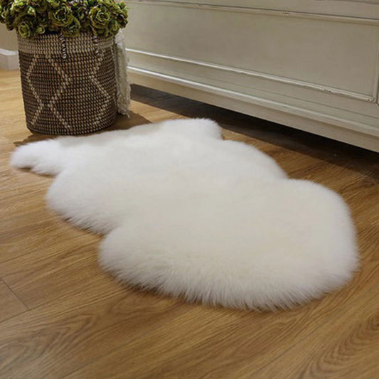 Australian pure white wool carpet