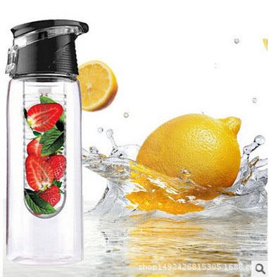 Water bottle outdoor sports lemon water cup artifact