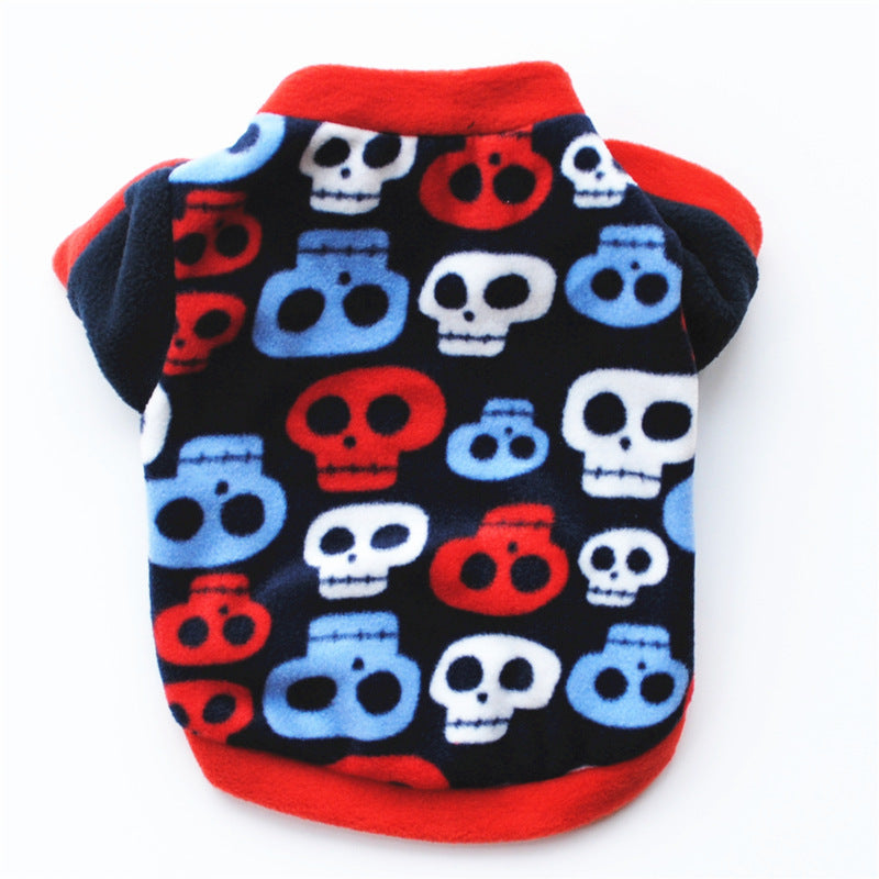 Pet puppy fall/winter polar fleece warm sweater