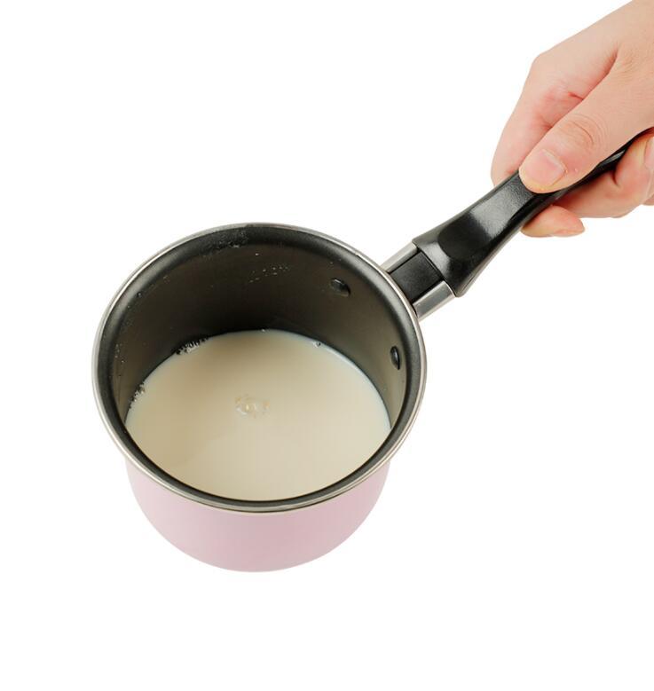 Mini colorful milk pot 11CM non-stick pot practical non-stick soup pot