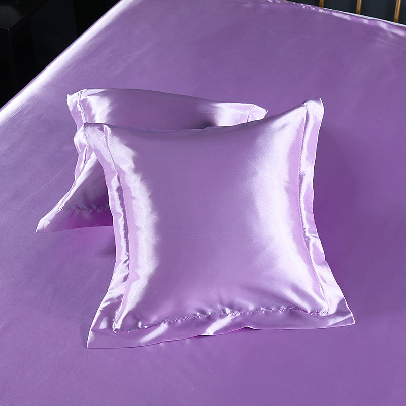 Ice Silk Real Silk Square Cushion Cover