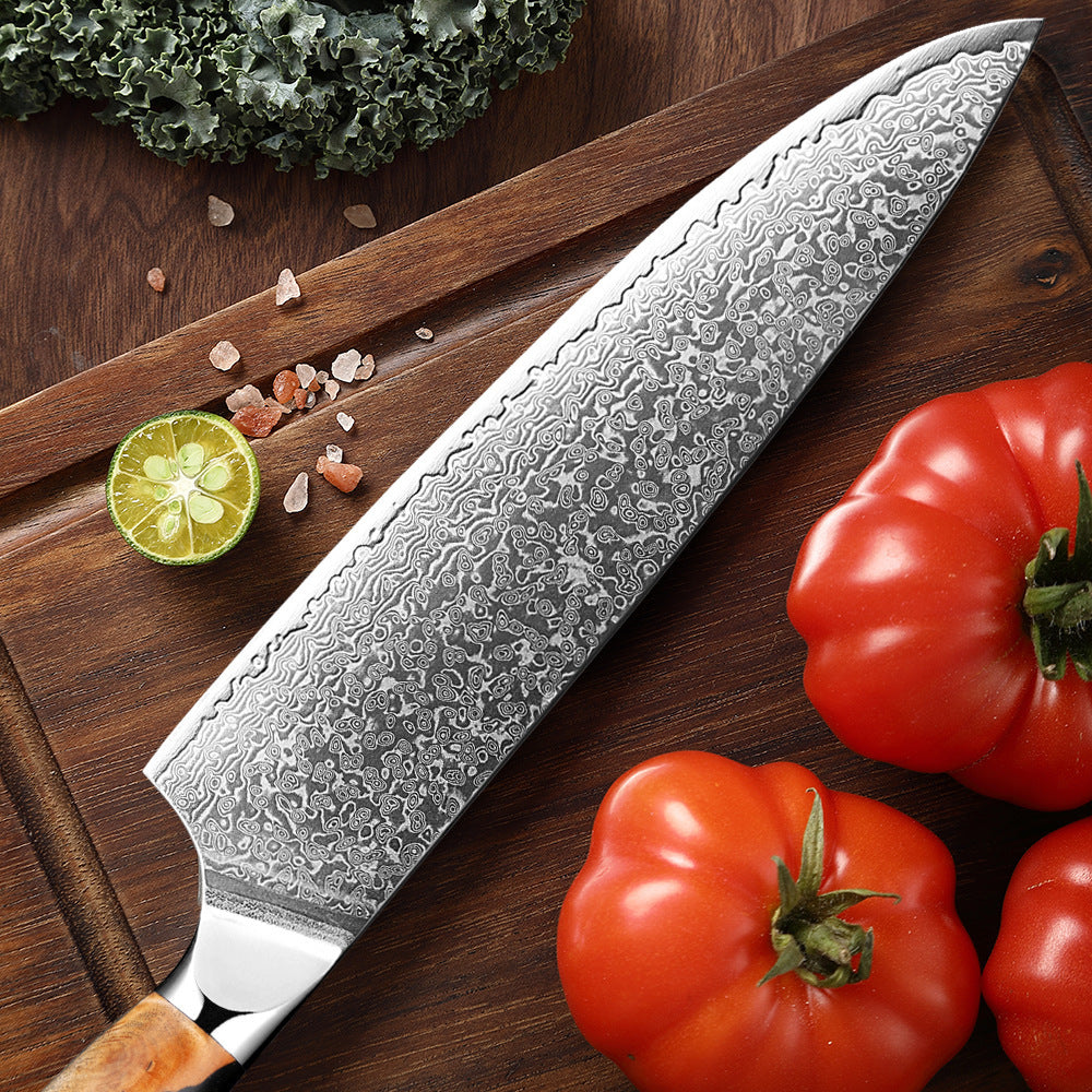 Damascus Steel Chef Knife Kitchen Professional Knives