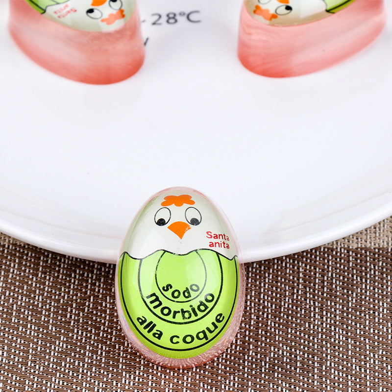 Creative Cartoon Boiled Egg Timer Kitchen Poached Egg Observer Boiled Egg Timer