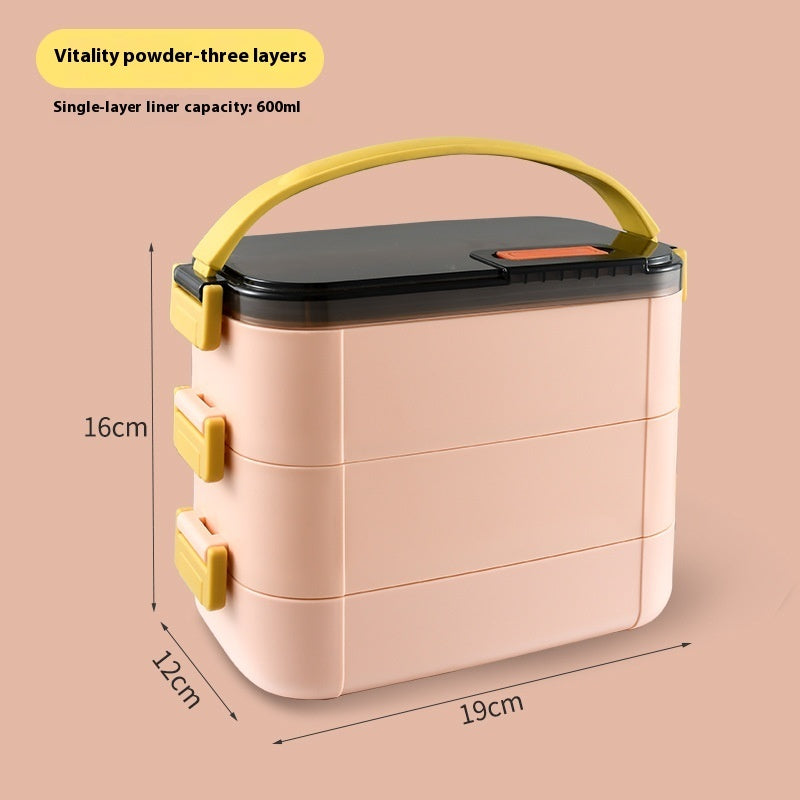 304 Stainless Steel Multi-layer Insulated Lunch Box