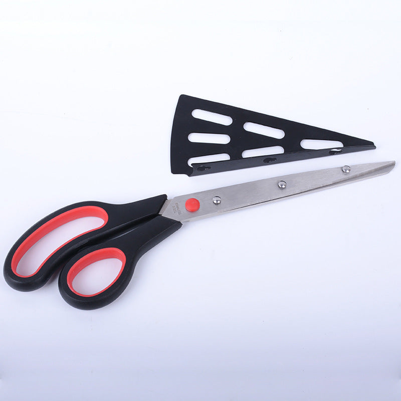 Stainless steel pizza shears multi-function shovel pizza scissors