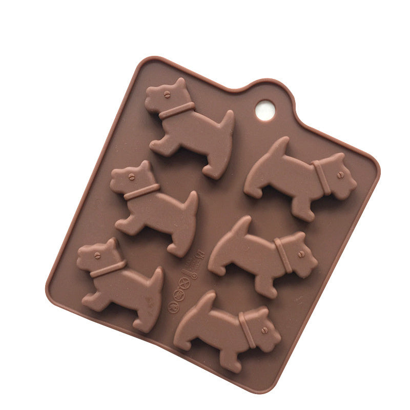 Puppy Chocolate Mold Biscuit Mould