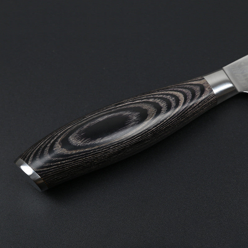 Damascus steel kitchen knife