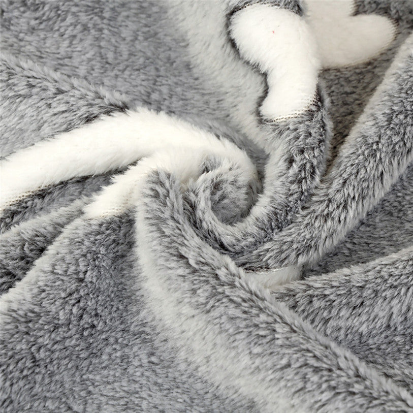 Pet blanket plus velvet thickening