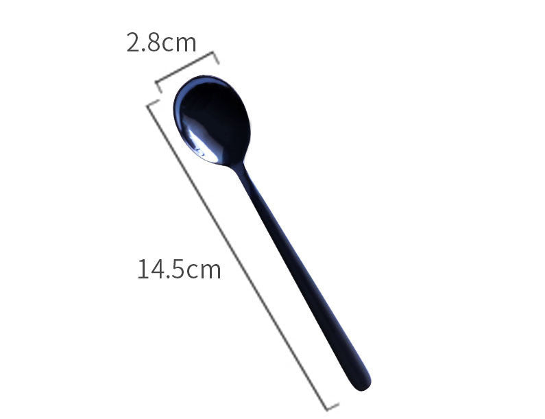 Golden spoon spoon coffee Nordic spoon stirring