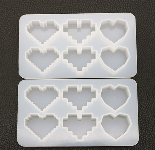 Pixel Heart Mold