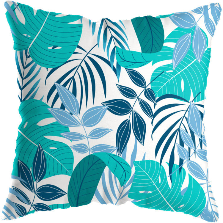 Tropical Plant Cushion Cover Living Room Sofa