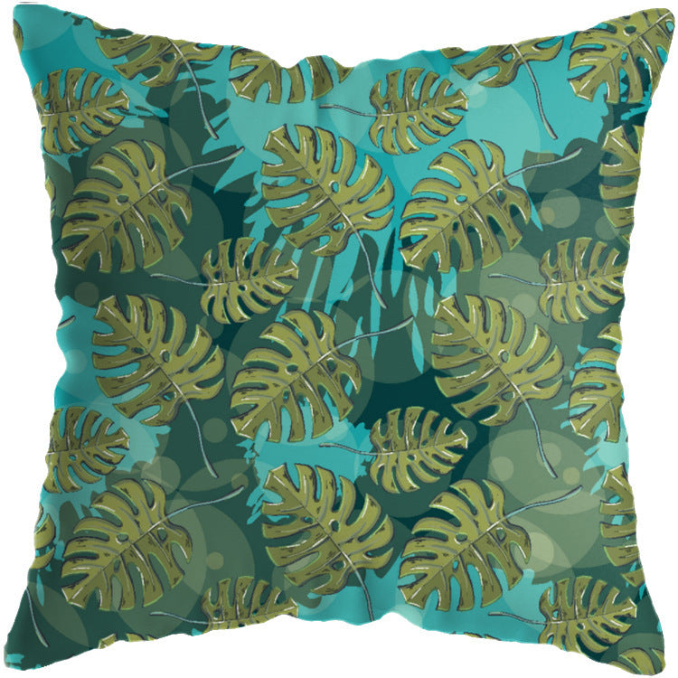 Tropical Plant Cushion Cover Living Room Sofa