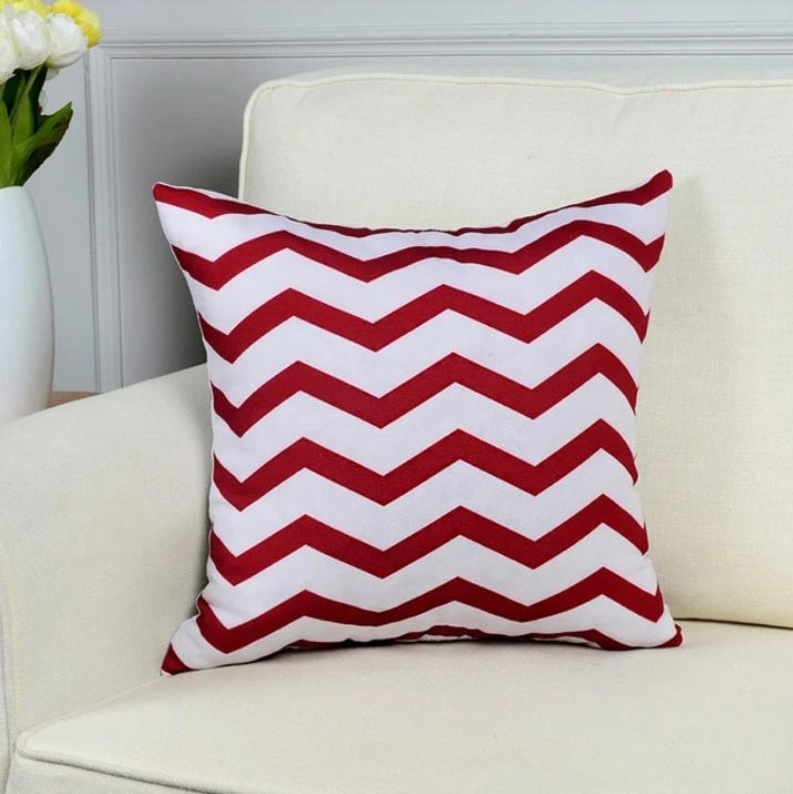 Geometric short plush pillowcase cushion cover