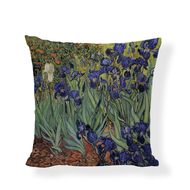 Famous painting cushion cover