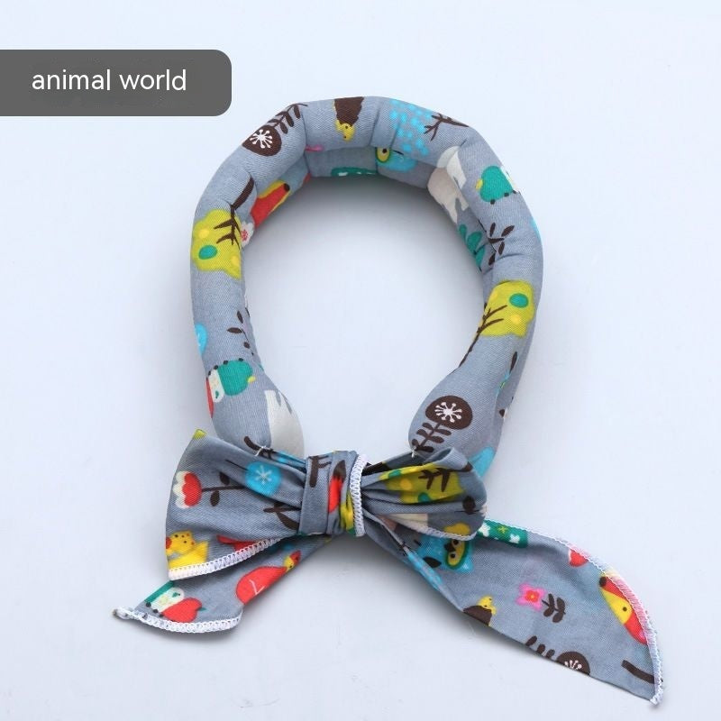 Pet Ice Scarf Summer Scarf Cooling And Heatstroke Prevention