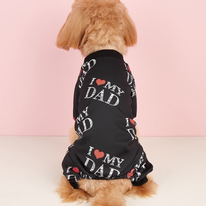 Pet Clothes Four-corner Sweater Dog Summer Thin Jumpsuit