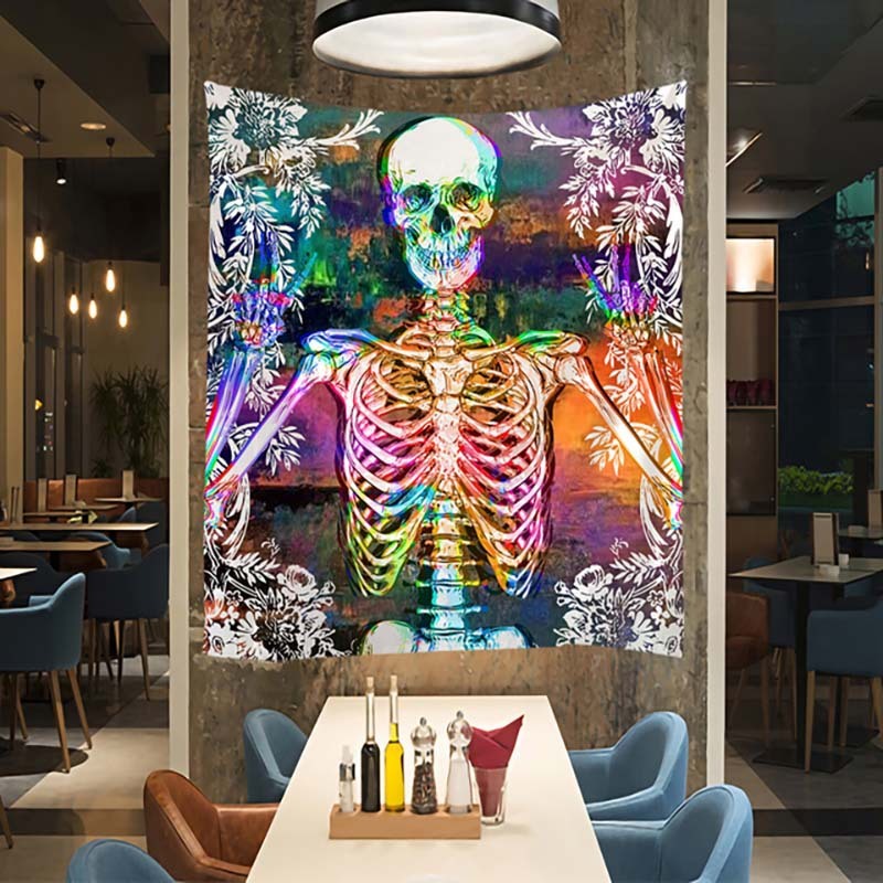 Tapestry Skull Home Decoration Background Cloth