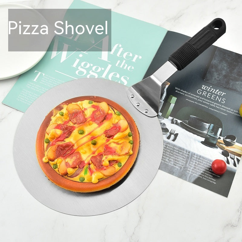 Stainless Steel Folding Pizza Shovel Circular Cake