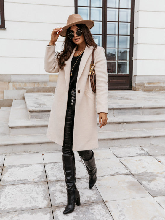 Winter wool coat