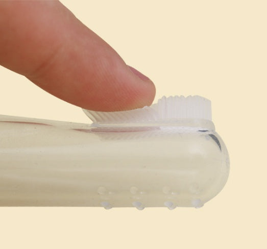 Super Soft Pet Finger Toothbrush Cleaning Supplies