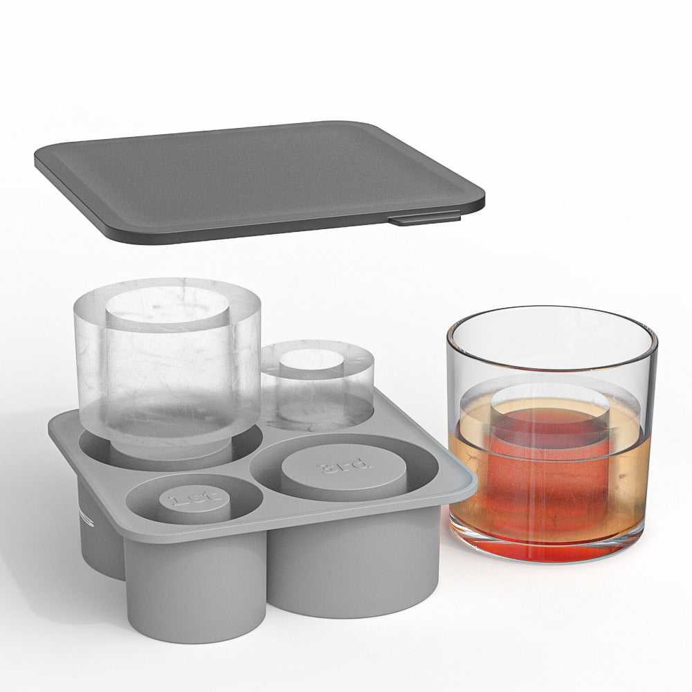 Amazon Hot Ice Cube Mold Ice Plate Quick-frozen Ice Mold Easy To Remove Mold Ice Plate