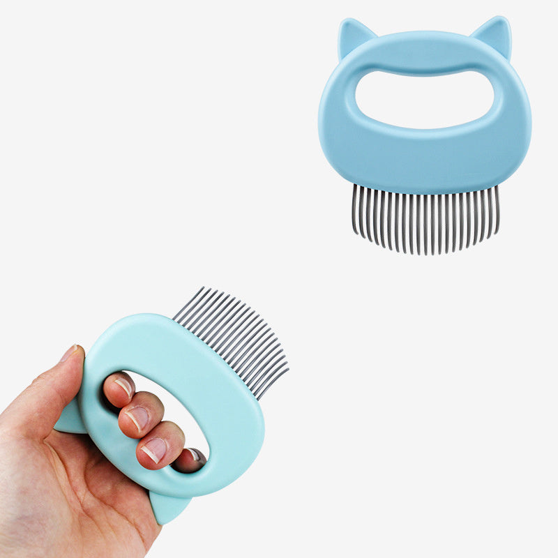 Pet Hair Removal Massaging Shell Comb