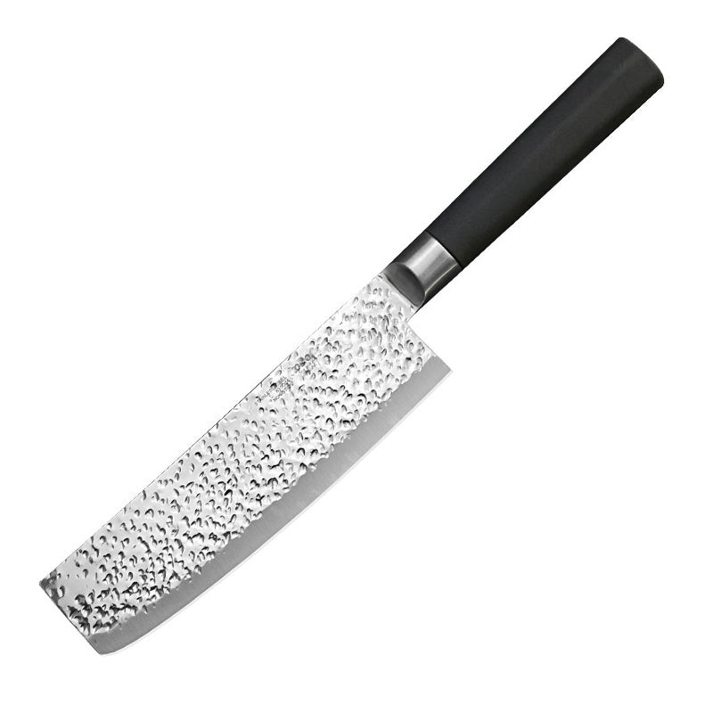 Rubber non-slip handle kitchen chef knives