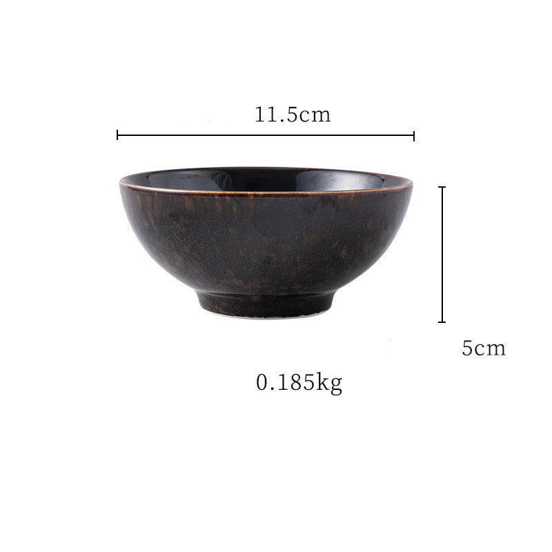 Japanese ceramic tableware household rice bowl