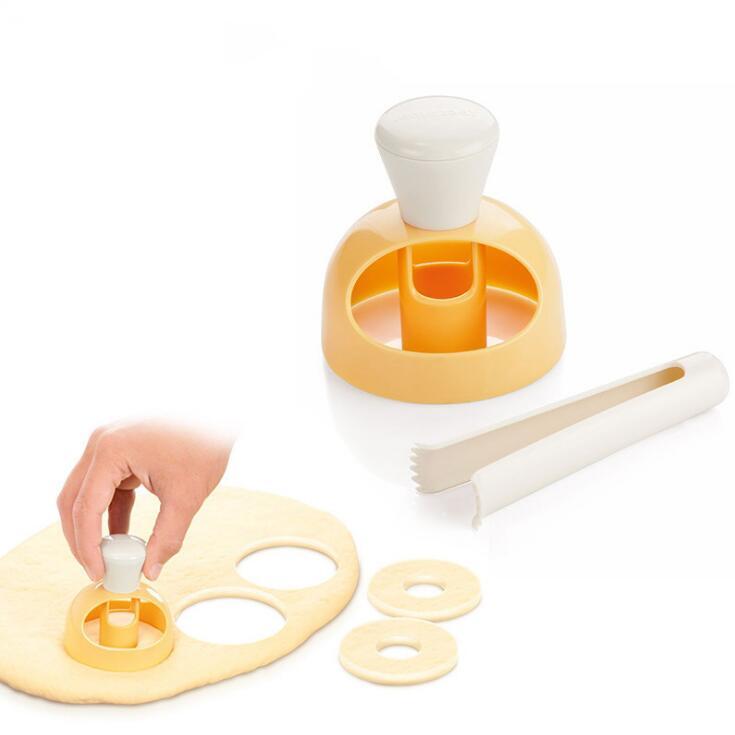 3Pcs Set Rolling Angel Biscuit Ravioli Cutter