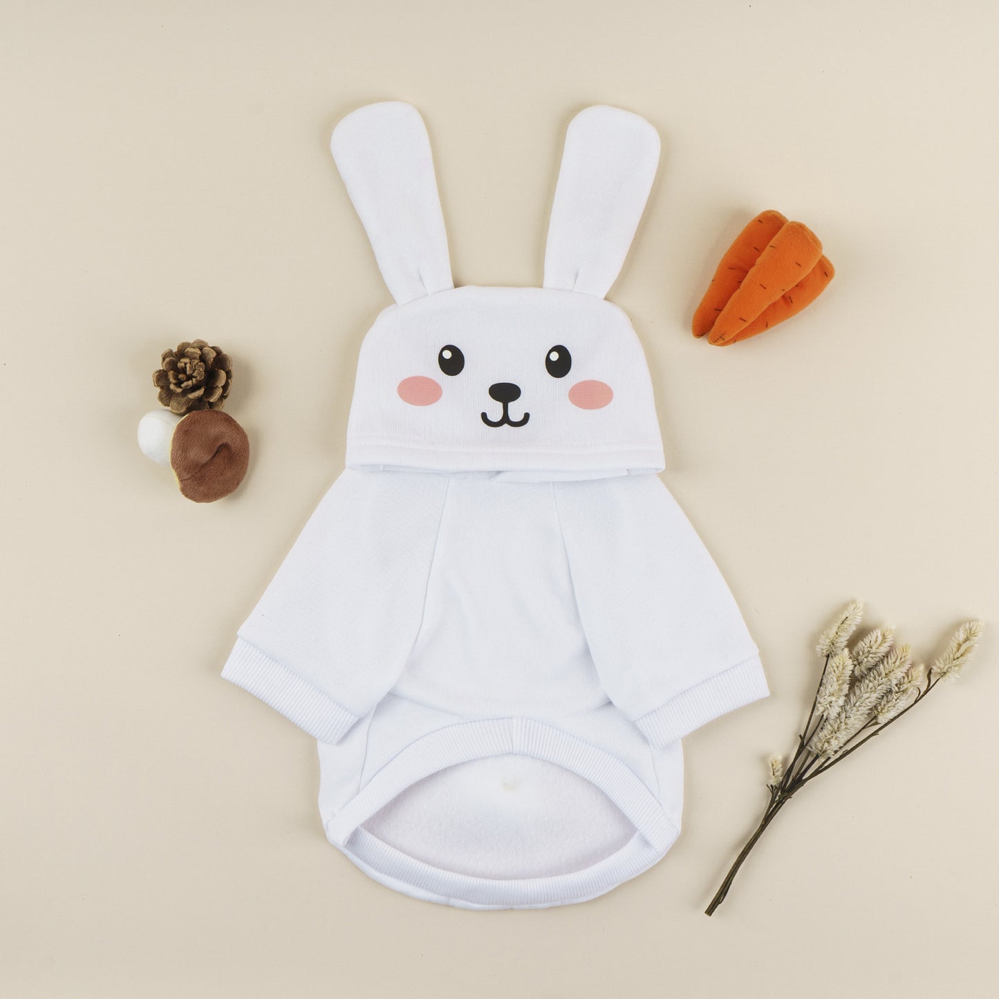 Pet Clothes Rabbit Shaped Sweater