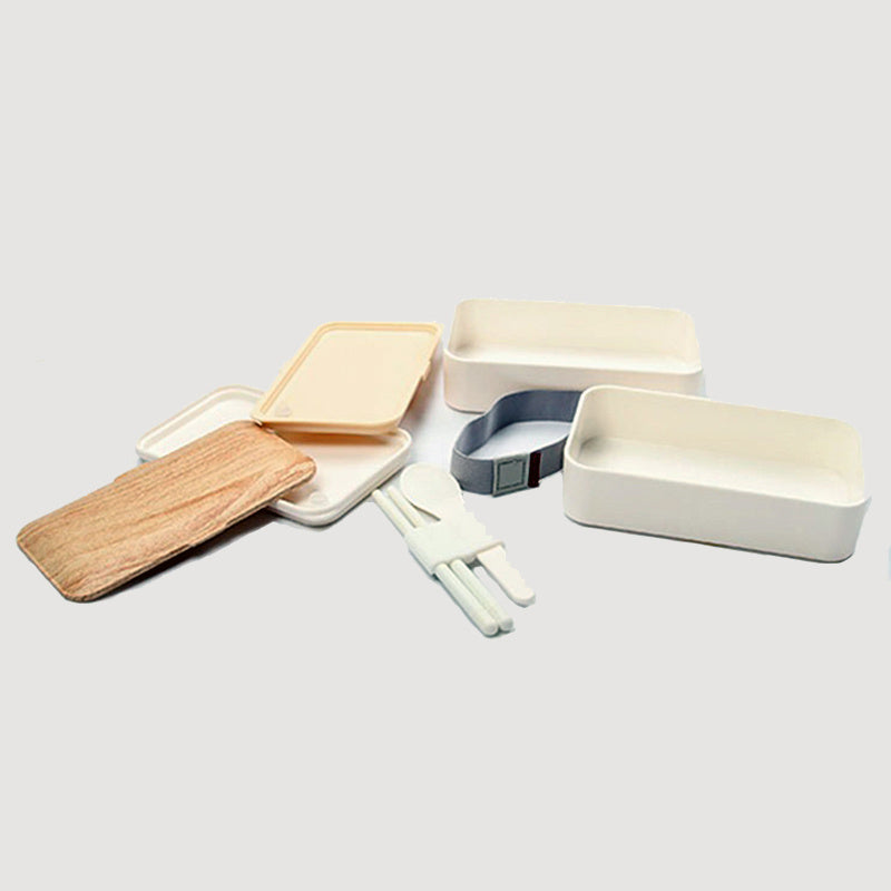 Japanese double-layer bento box