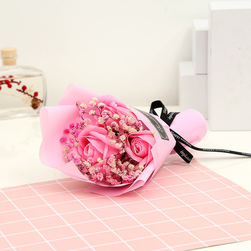 Simulation Rose Soap Flower 520 Valentine's Day Gift To Girlfriend